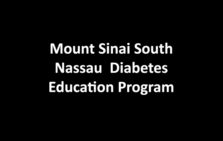 Mount Sinai South Nassau – Diabetes Education Program