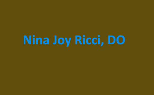 Nina Joy Ricci DO